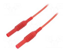 Test lead | 1kVDC | 10A | 4mm banana plug-4mm banana plug | Len: 1.5m