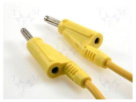 Test lead | 60VDC | 20A | 4mm banana plug-4mm banana plug | Len: 1m
