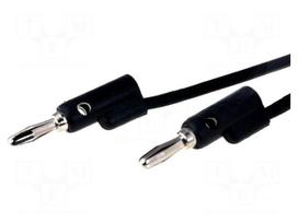 Test lead | 60VDC | 4mm banana plug-4mm banana plug | Len: 0.9m