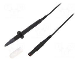 Test lead | 16A | 4mm straight banana plug-test probe | Len: 1m | red