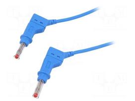 Connection cable | 32A | 4mm banana plug-4mm banana plug | Len: 2m