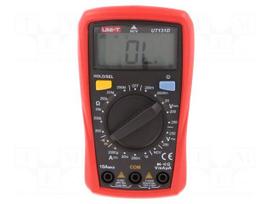 Digital multimeter | LCD (2000),with a backlit | Diode test: yes