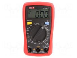 Digital multimeter | LCD,with a backlit | VDC: 200m/2/20/200/600V