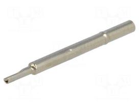 Test probe socket | 3.17mm | 10A | Connection: soldering