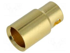 Connector: socket | 8mm banana | 80A | 6AWG | 0.15mΩ