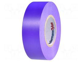 Tape: electrical insulating | W: 19mm | L: 20m | Thk: 0.15mm | violet