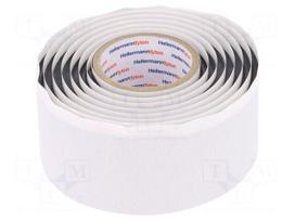 Tape: self-amalgamating | black | 38mm | L: 1.5m | Thk: 3.2mm | max.130°C