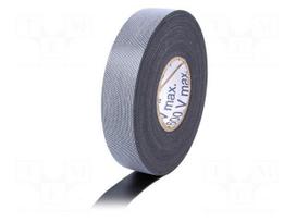Tape: self-amalgamating | black | 19mm | L: 6.7m | Thk: 0.76mm | max.80°C