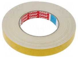 Tape: fixing | W: 19mm | L: 5m | Thk: 1.15mm | double-sided | acrylic | 80°C