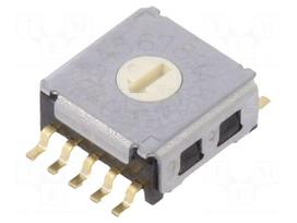 Encoding switch | Pos: 16 | SMD | DC load @R: 0.025A/24VDC | 100MΩ