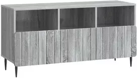 TV staliukas Televizoriaus spintelė Pilka sonoma ąžuolo 102 x 34,5 x 50 cm