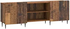 TV staliukas Televizoriaus spintelė Sendintos medienos 150 x 31 x 52 cm