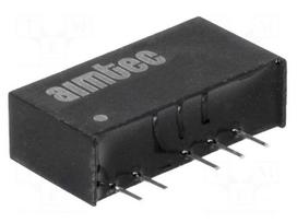 Converter: DC/DC | 1W | Uin: 4.5÷5.5V | 12VDC | Iout: 83mA | SIP7 | 2.2g