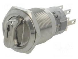 Switch: rotary | Pos: 3 | DP4T | 0.5A/220VAC | 1A/24VDC | -20÷55°C | 50mΩ