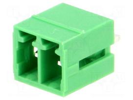 Pluggable terminal block | 3.5mm | ways: 2 | straight | socket | male