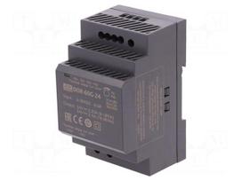 Power supply: DC/DC | 60W | 24VDC | 2.5A | 9÷36VDC | Mounting: DIN | 216g