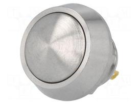 Switch: vandal resistant | Pos: 2 | SPST-NO | 2A/36VDC | IP65 | OFF-(ON)