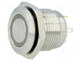 Switch: vandal resistant | Pos: 2 | SPST-NO | 2A/36VDC | IP65 | OFF-(ON)