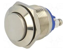 Switch: vandal resistant | Pos: 2 | SPST-NO | 2A/36VDC | IP65 | OFF-(ON)