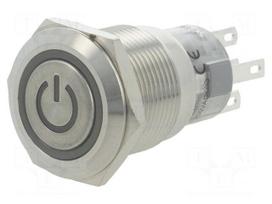 Switch: vandal resistant | Pos: 2 | SPDT | 0.5A/220VAC | 1A/24VDC | IP67