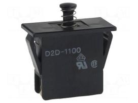 Switch: door | Pos: 2 | SPST-NO + SPST-NC | 16A/250VAC | black
