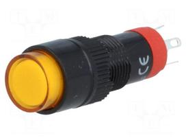 Switch: push-button | Pos: 2 | SPDT | 0.5A/250VAC | 1A/24VDC | ON-(ON)