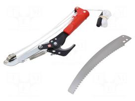 Leverage tree pruner | 325mm | Mat: steel | Cutting range: Ø28mm max