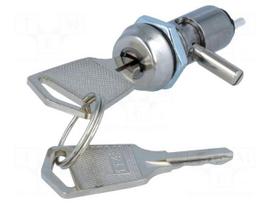 Switch: key switch | Stabl.pos: 2 | Switch.method: OFF-ON | Key: flat