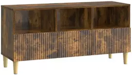 TV staliukas Televizoriaus spintelė Dūminio ąžuolo 102 x 34,5 x 50 cm