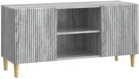 TV staliukas Televizoriaus spintelė Pilka sonoma ąžuolo 102 x 34,5 x 50 cm