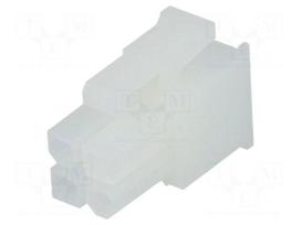 Plug | wire-wire/PCB | female | Mini-Fit Jr | 4.2mm | PIN: 4 | for cable