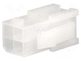 Plug | wire-wire | male | Mini-Fit Jr | 4.2mm | PIN: 4 | w/o contacts