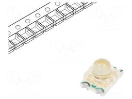 LED | SMD | 1210 | red/green | 3.2x2.4x2.4mm | 20° | 1.95÷2.5/2.1÷2.5V