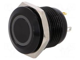 Switch: vandal resistant | Pos: 2 | SPST-NO | 2A/36VDC | IP65 | OFF-(ON)