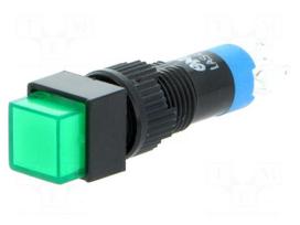 Switch: push-button | Pos: 2 | SPDT | 0.5A/250VAC | 1A/24VDC | ON-ON