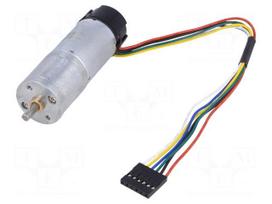 Motor: DC | with encoder,with gearbox | LP | 12VDC | 1.1A | 14rpm