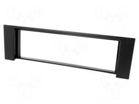 Radio mounting frame | Audi | 1 DIN | black