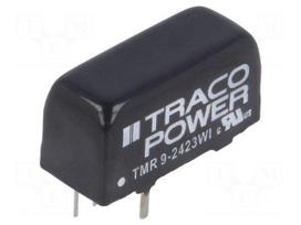 Converter: DC/DC | 9W | Uin: 9÷36V | Uout: 15VDC | Uout2: -15VDC | SIP8
