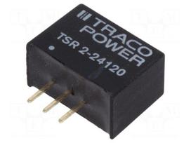 Converter: DC/DC | Uin: 15÷36V | 12VDC | Iout: 2A | SIP3 | 14x10.1x7.5mm