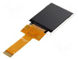 Display: TFT | 1.8" | 128x160 | Illumin: LED | Dim: 34.7x46.75x2.25mm