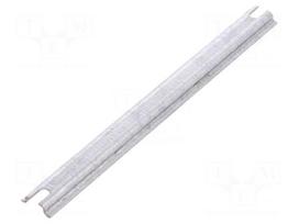 DIN rail | steel | W: 15mm | L: 149mm | P081606 | Plating: zinc