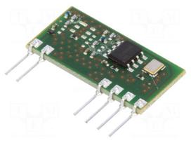 Module: RF | FM receiver | AM,ASK | 433.92MHz | -109dBm | 5VDC | 4.3mA