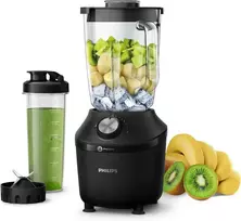 Philips stacionarus blenderis ProBlend Crush 600 W, 2 l stiklinis ąsotis, juodas HR2291/41
