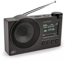 Nešiojamasis FM DAB+ radijas su „Bluetooth“ USB Thomson RT400DABBTBK