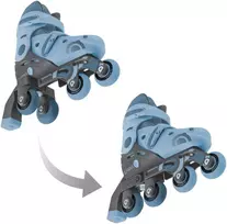 GLOBBER riedučiai Learning Skates 2 in 1, dydis 26-29, mėlyni, 780-200