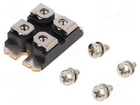 Module: diode | double independent | 650V | If: 2x50A | SOT227B | screw