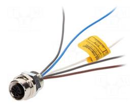 Socket | M12 | PIN: 5 | female | A code-DeviceNet / CANopen | cables