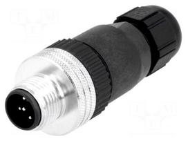 Plug | M12 | PIN: 5 | male | A code-DeviceNet / CANopen | for cable