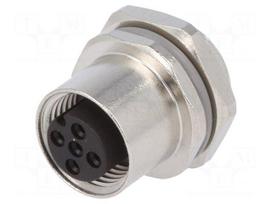 Socket | M12 | PIN: 3 | female | A code-DeviceNet / CANopen | soldering