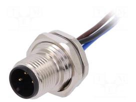 Socket | M12 | PIN: 3 | male | A code-DeviceNet / CANopen | cables | IP67